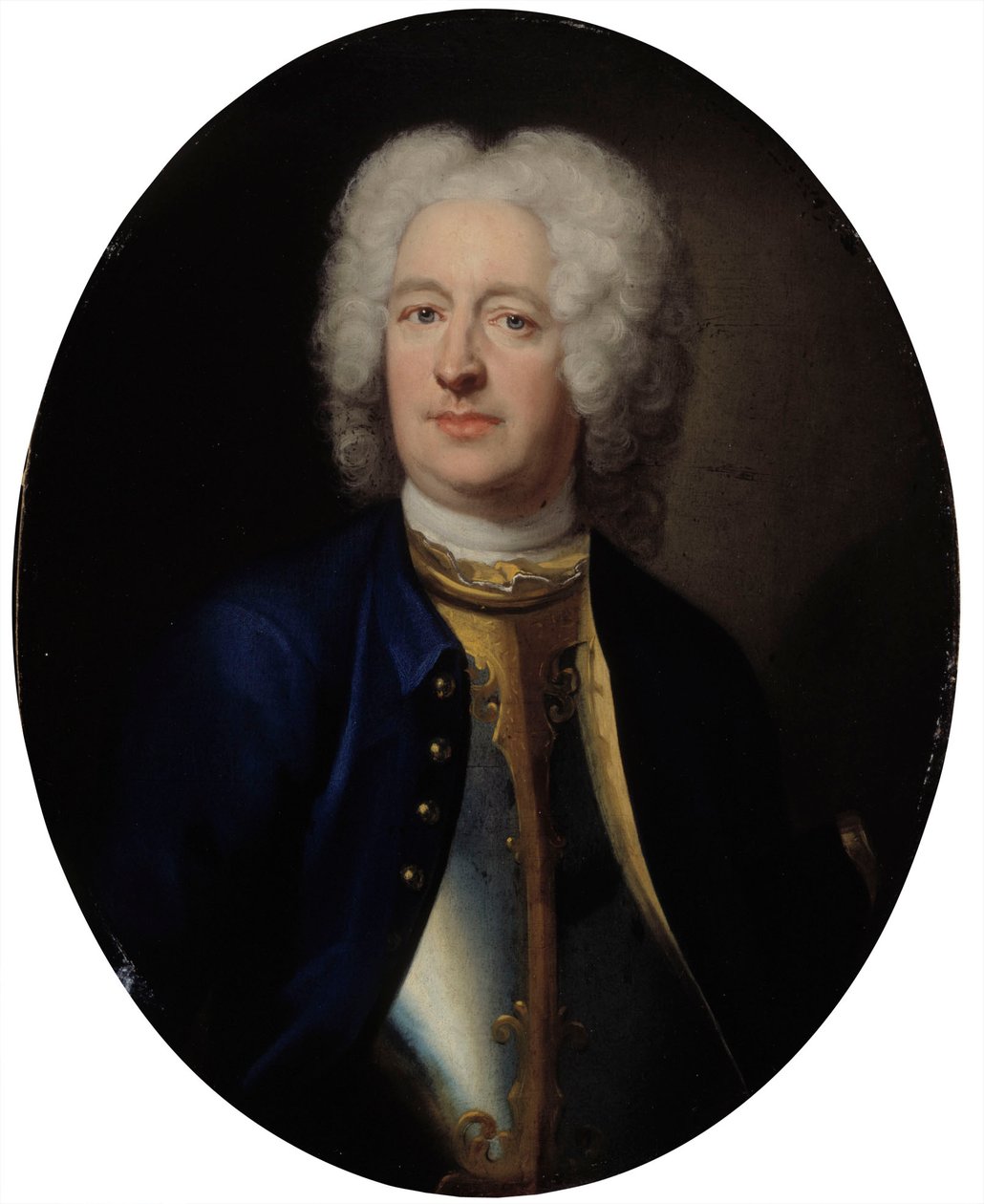 Generał dywizji Simon Jacob Wennerstedt autorstwa Johan Henrik Scheffel