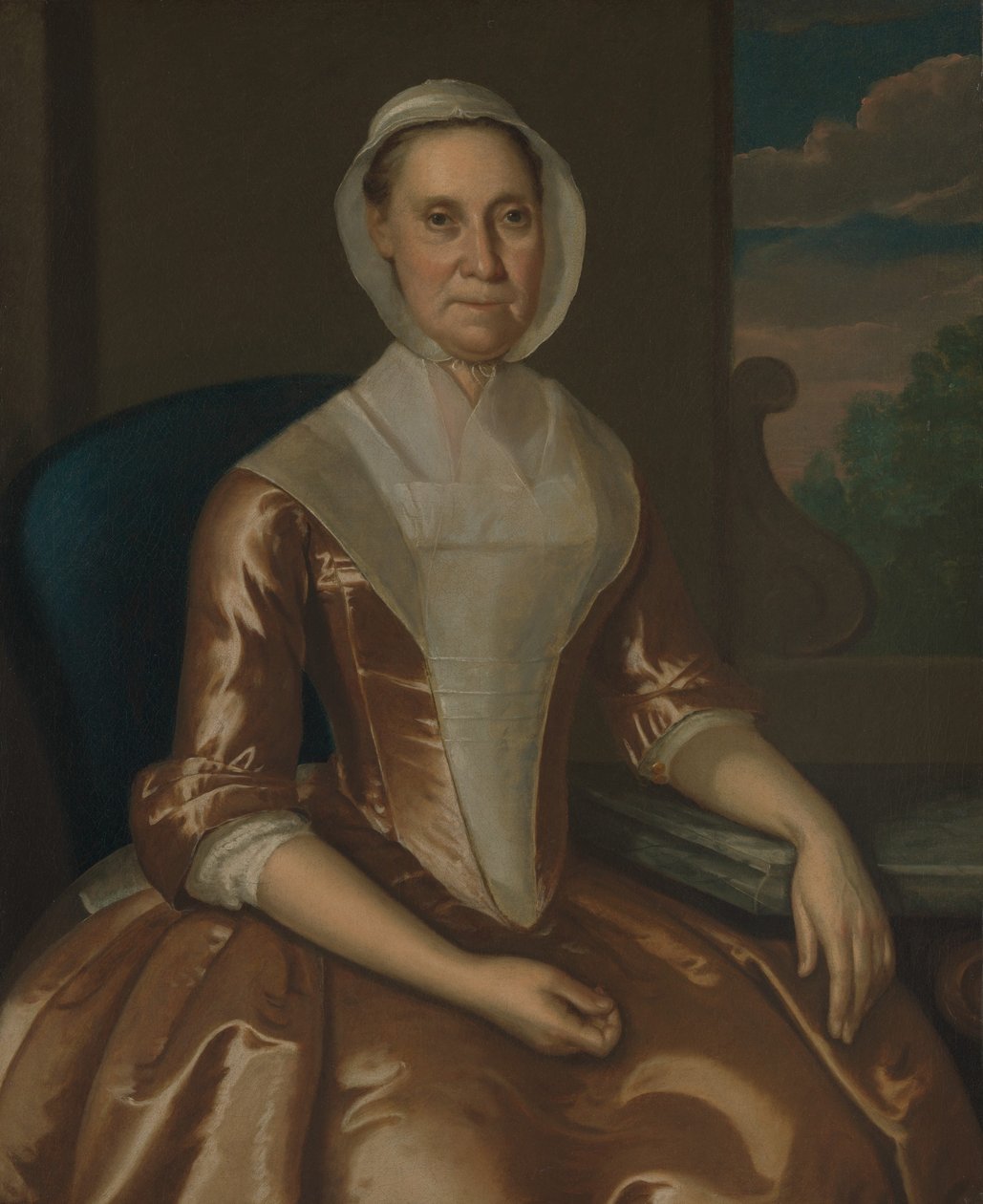 Pani Richard Galloway, 1764. autorstwa Johan Hesselius