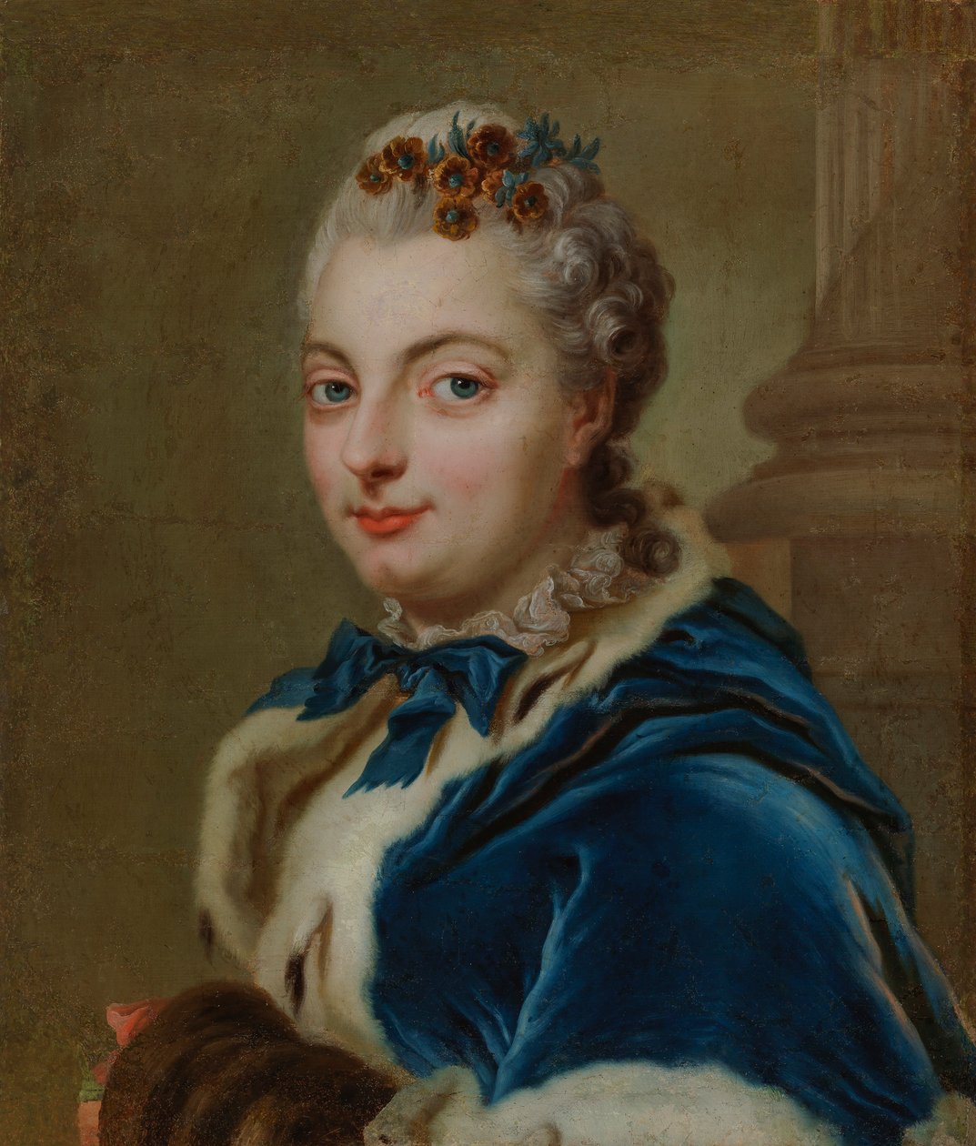 Maria Charlotta Wrangel autorstwa Johan Joachim Streng