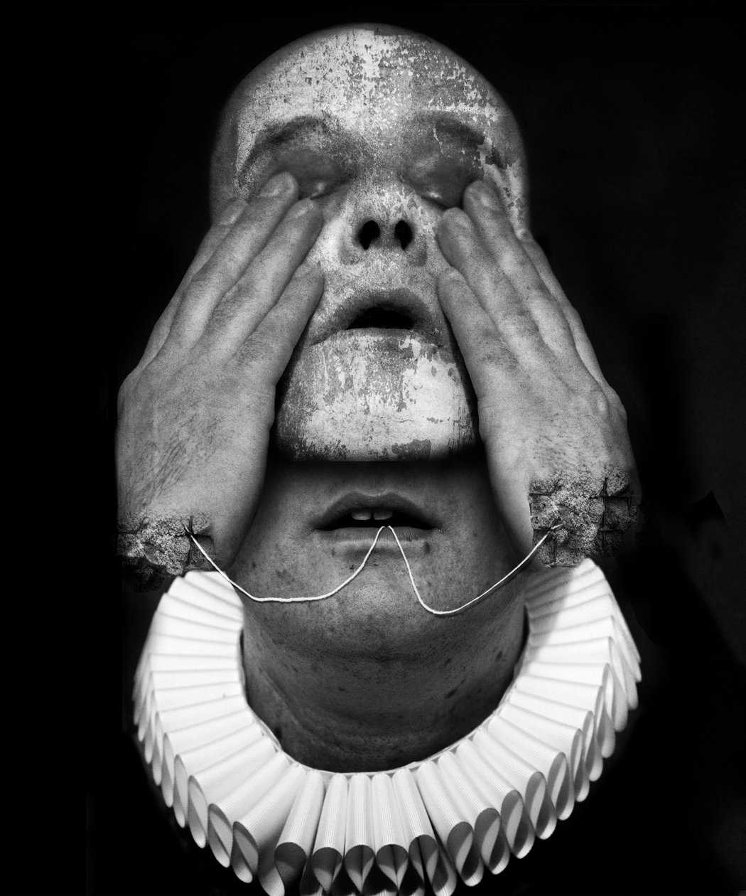 Śmierć klauna (seria), 2016 (obróbka zdjęć) autorstwa Johan Lilja