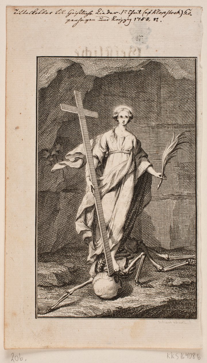„religie”. Tytuł Kobber til Spiritual Songs autorstwa Johan Martin Preisler