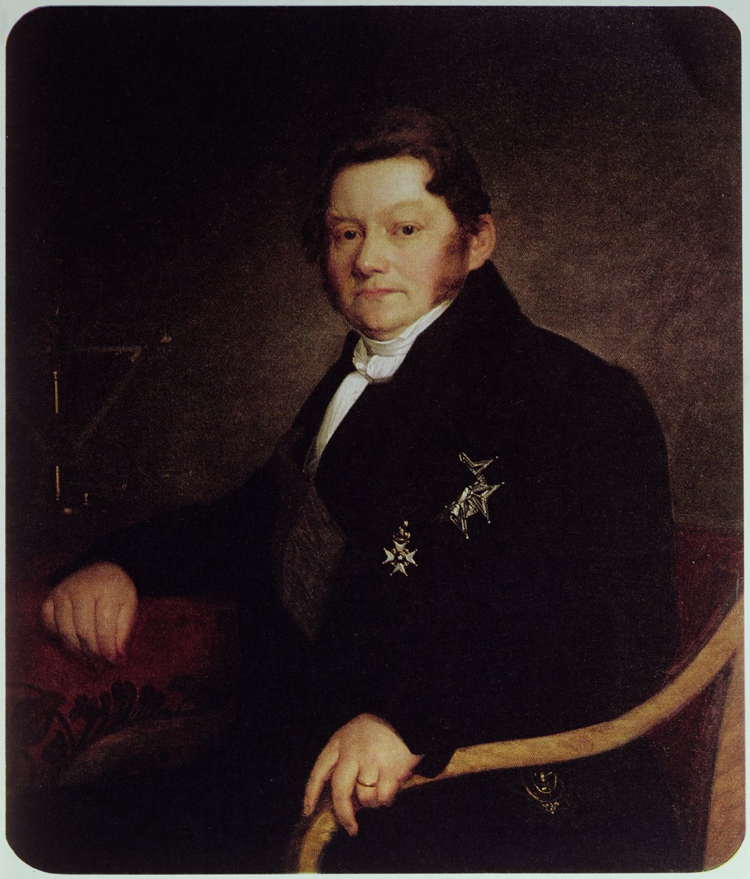 Jons Jakob Berzelius (1779-1848) 1843 autorstwa Johan Olaf Sodermark