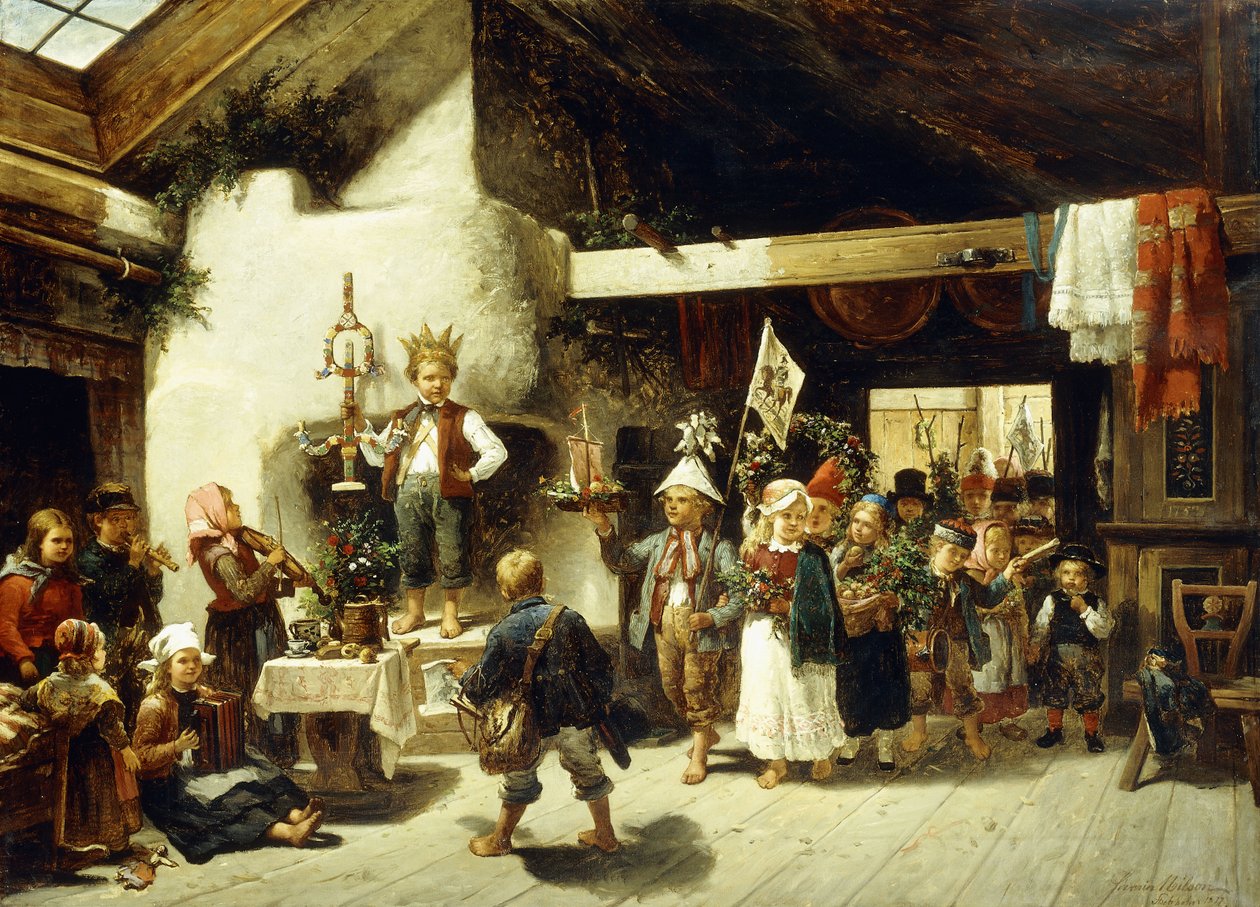 Specjalna uroczystość, 1877 autorstwa Johan Severin Nilson