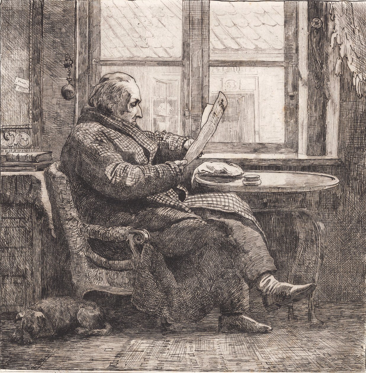 Sędzia Emanuel Bonnevie autorstwa Johan Thomas Lundbye