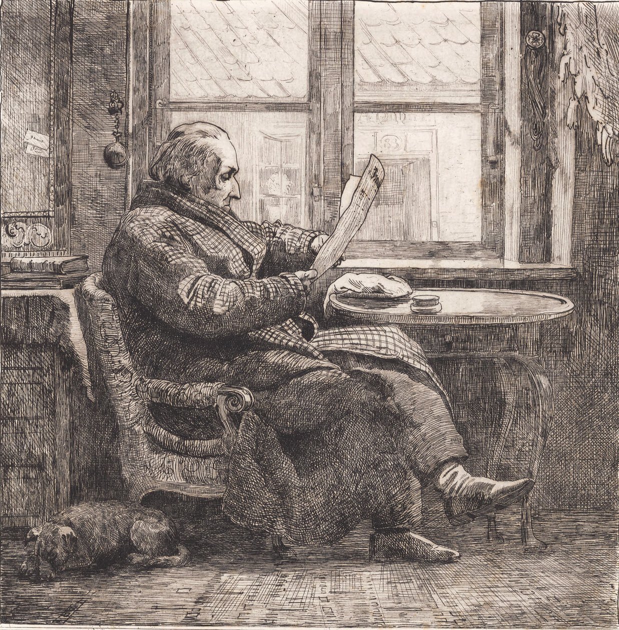 Sędzia Emanuel Bonnevie autorstwa Johan Thomas Lundbye