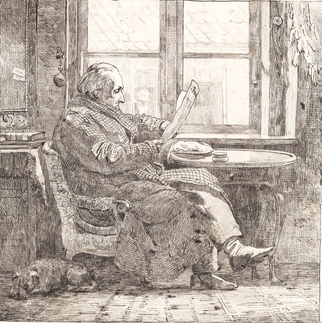 Sędzia Emanuel Bonnevie autorstwa Johan Thomas Lundbye