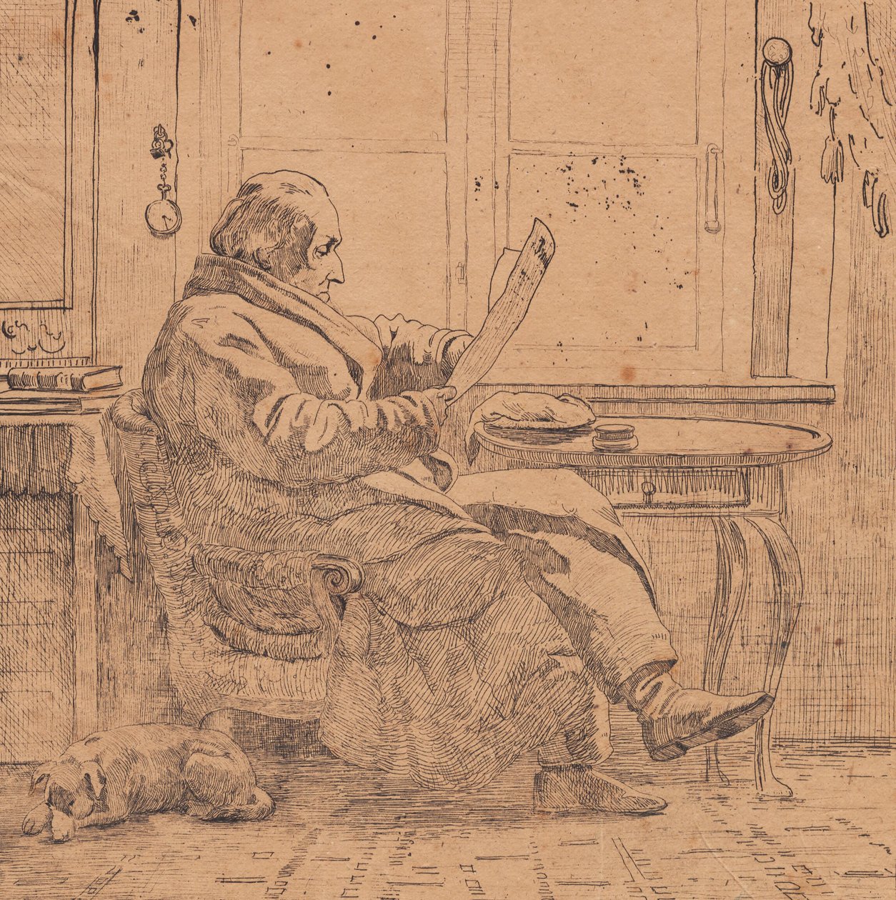 Sędzia Emanuel Bonnevie autorstwa Johan Thomas Lundbye