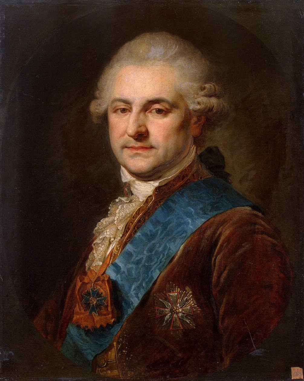 Portret Stanisława II Augusta Poniatowskiego autorstwa Johann Baptist Edler von Lampi
