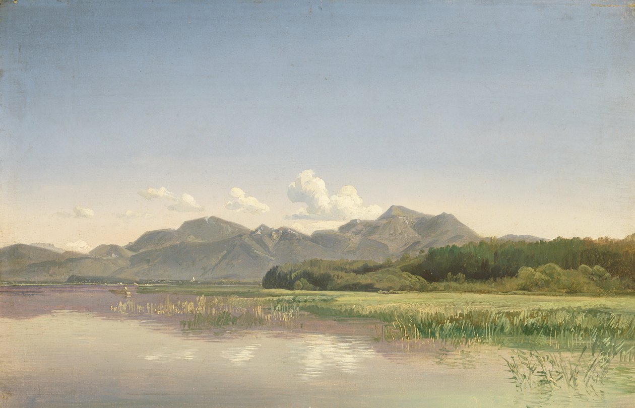 Chiemsee w magazynie (olej na papierze nałożony na płótno) autorstwa Johann Beckmann