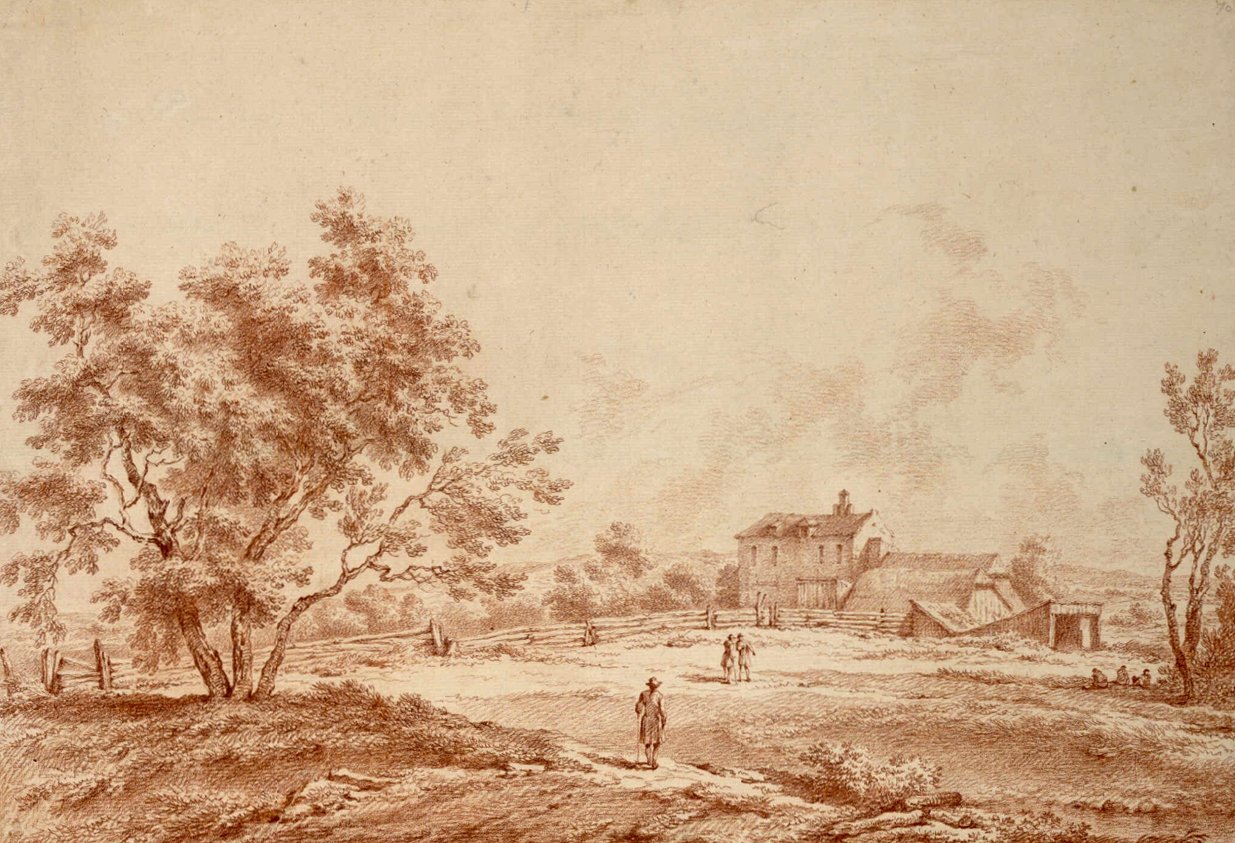 Prater eingang Angielski: Wejście na Prater autorstwa Johann Christian Brand