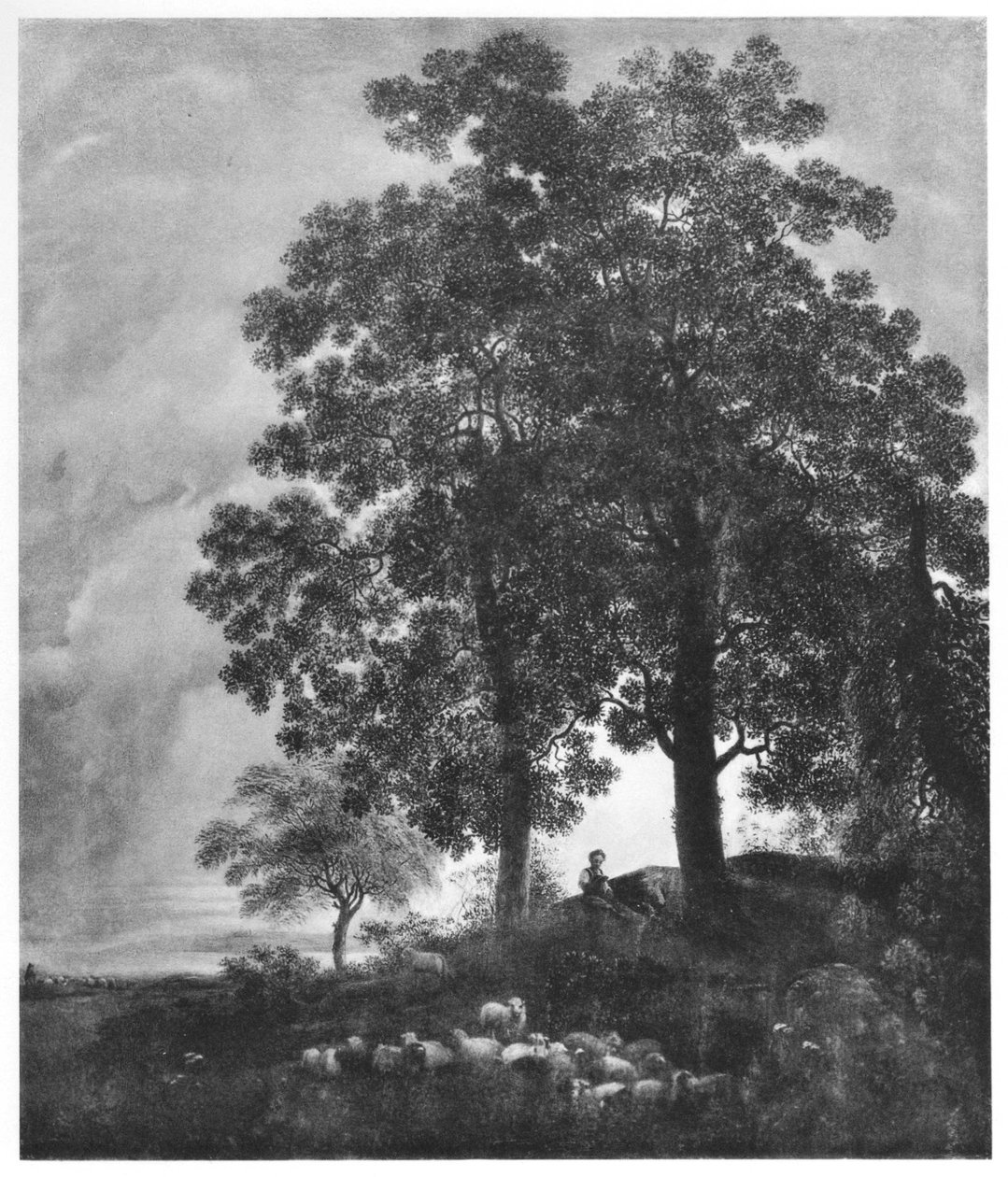 Wieczorny krajobraz autorstwa Johann Christian Klengel