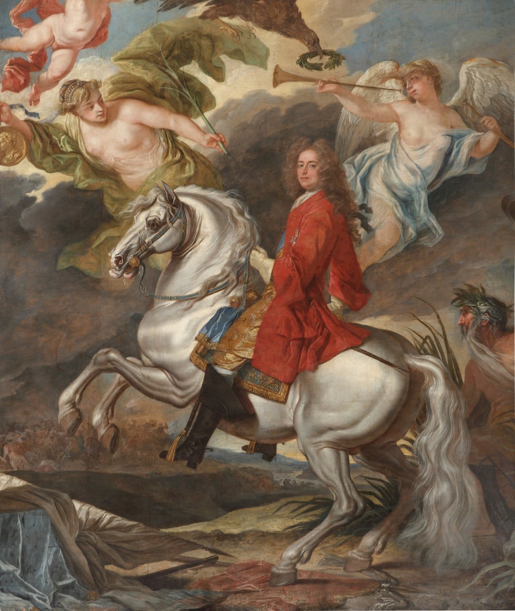 Triumf Jana, 1. księcia Marlborough autorstwa Johann Closterman