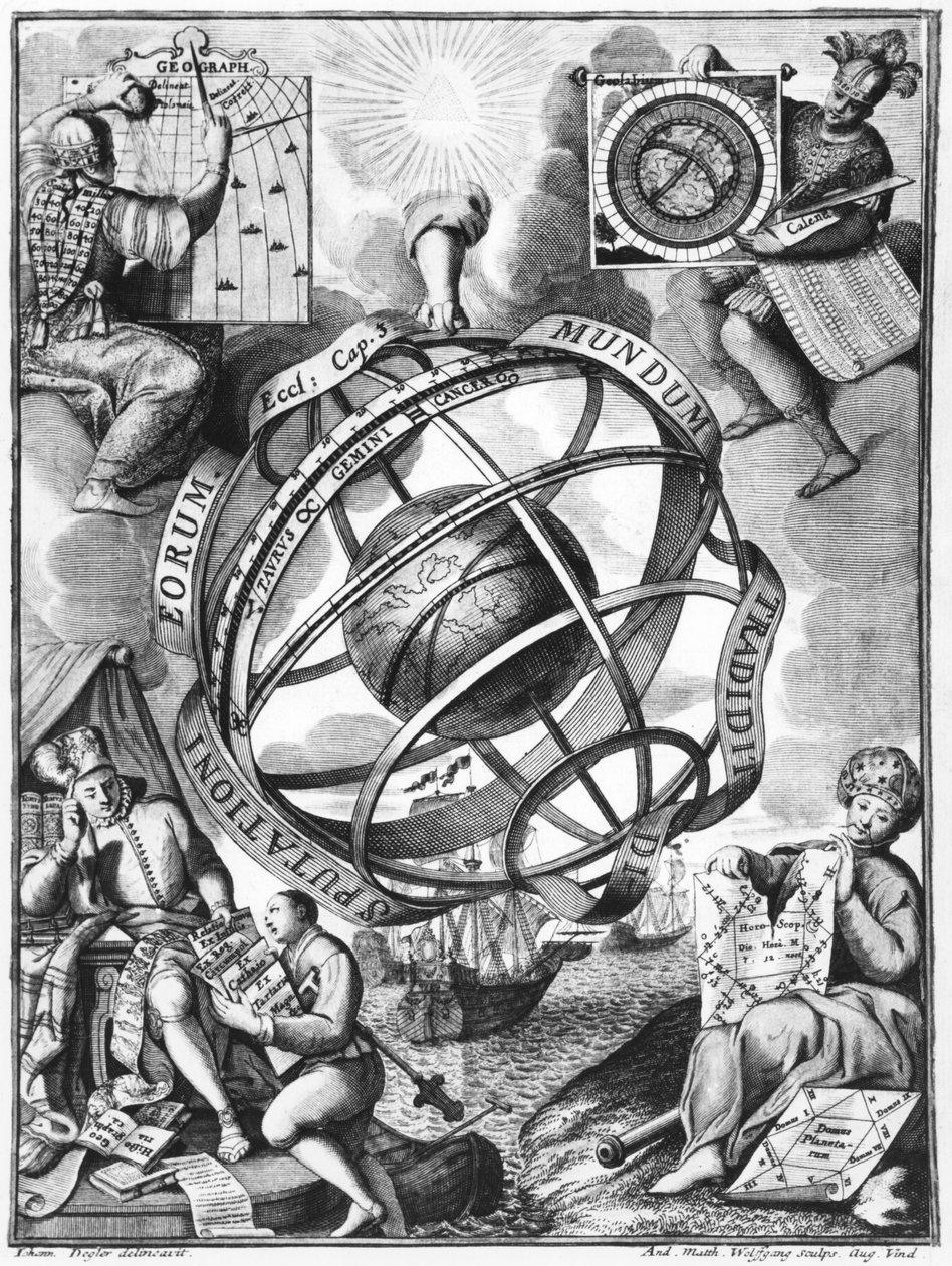 Astronomia (zdjęcie bw) autorstwa Johann Degler