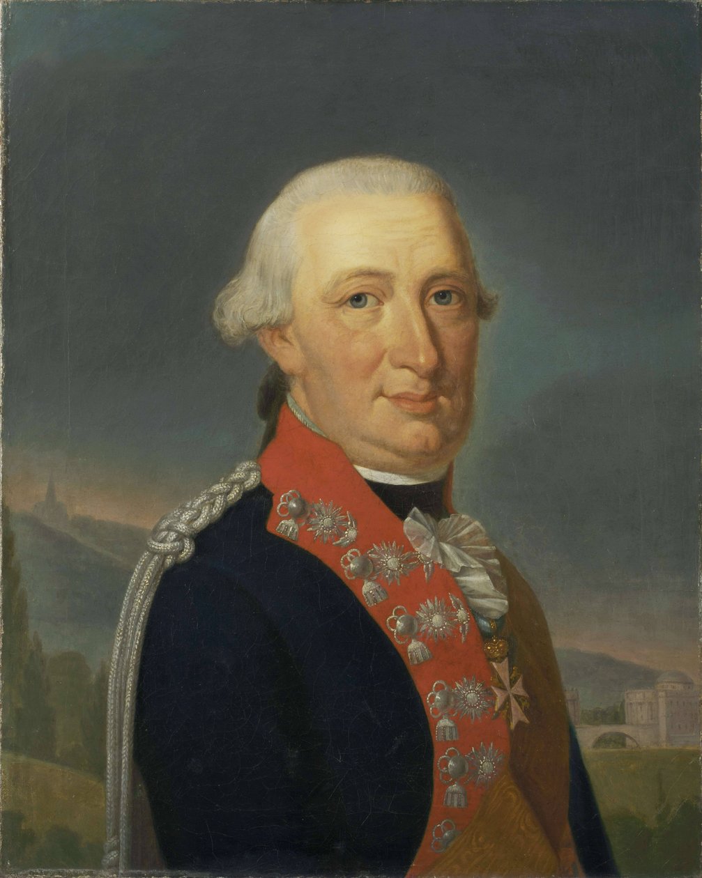 Wilhelm I, elektor Hesji autorstwa Johann Friedrich Bury