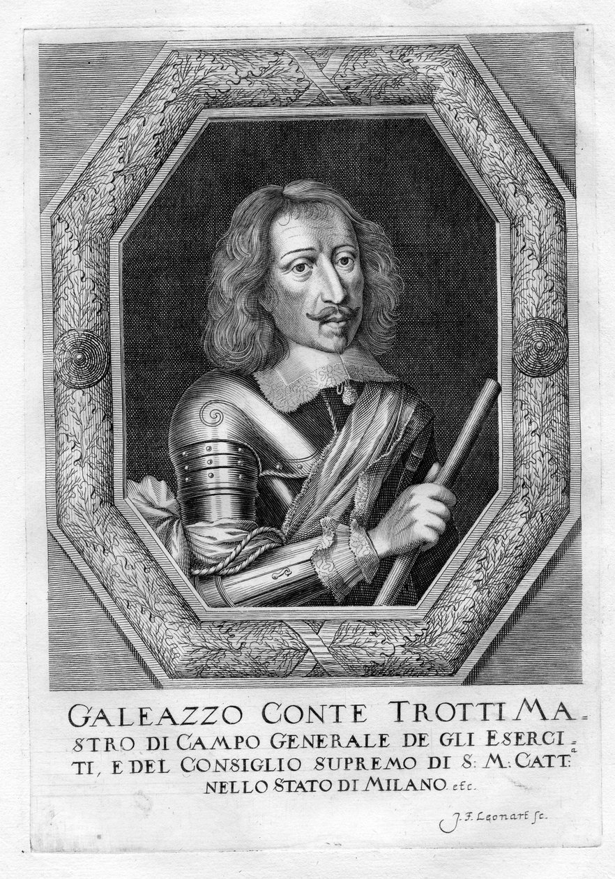 Gian Galeazzo Trotti autorstwa Johann Friedrich Leonart