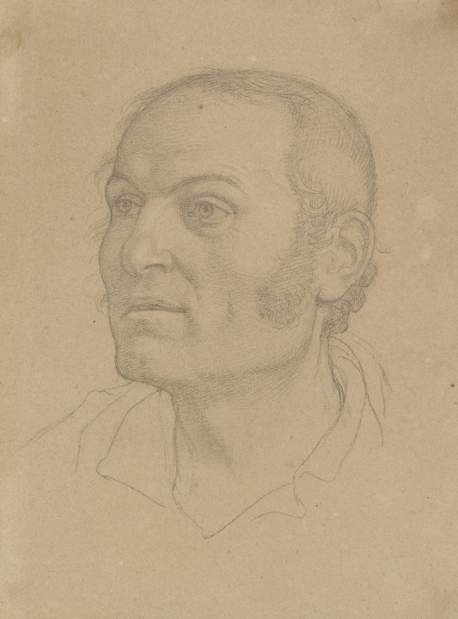 Głowa mężczyzny autorstwa Friedrich Overbeck