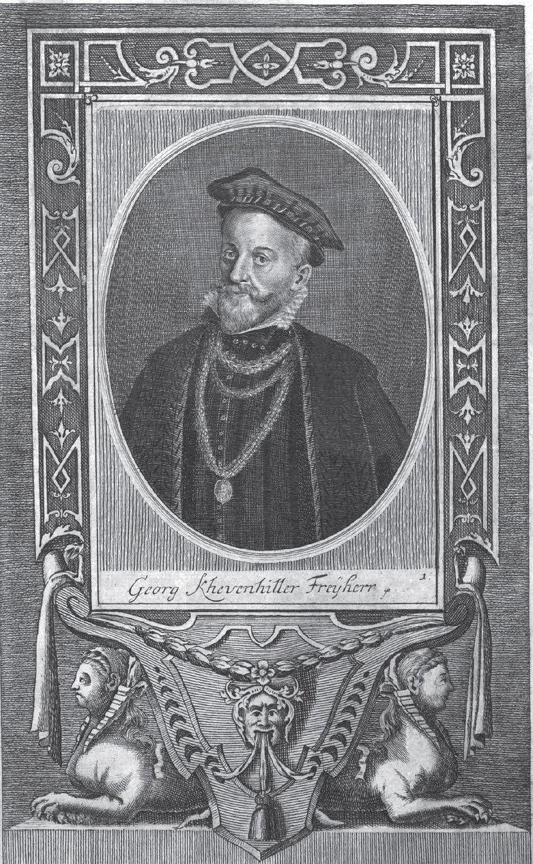 Portret Georga von Kevenhüllera autorstwa Johann Friedrich Rosbach