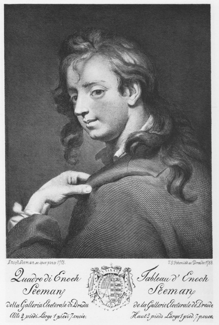 grawerowanie miedzi autorstwa Johann Gottfried Schmidt