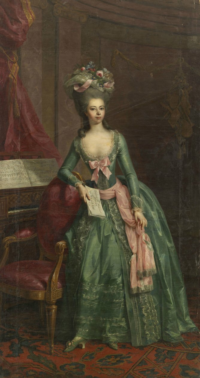 Juliane, księżna Schaumburg-Lippe autorstwa Johann Heinrich Tischbein