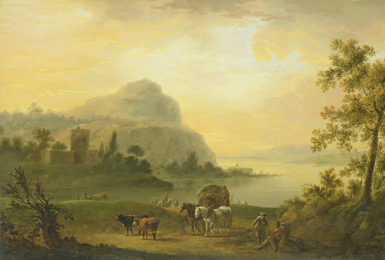 Poranek, 1773 r. autorstwa Johann Jacob Tischbein
