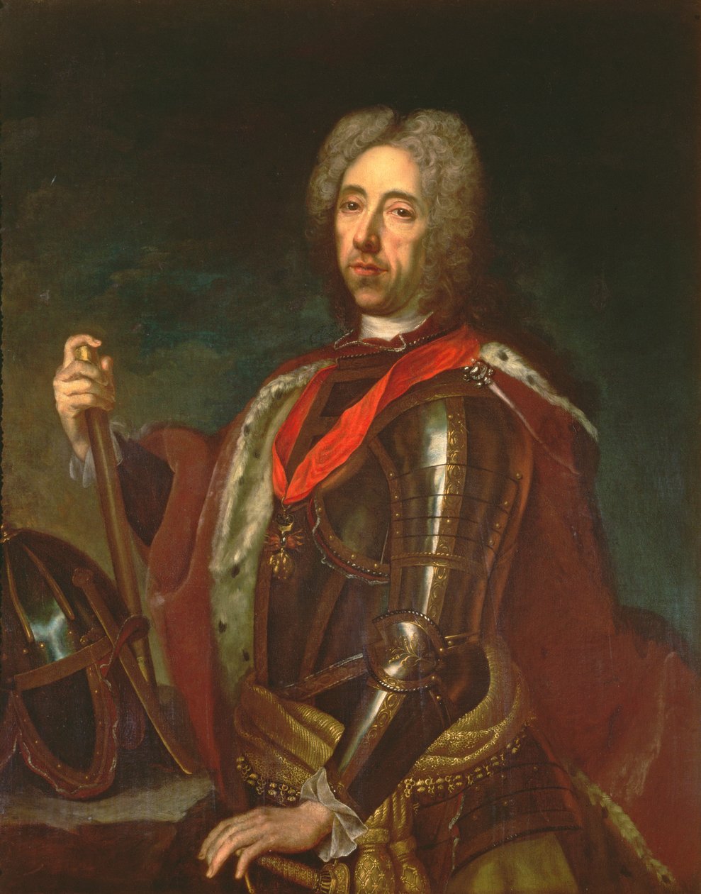 Książę Eugeniusz Sabaudii (1663-1736) autorstwa Johann Kupetzky