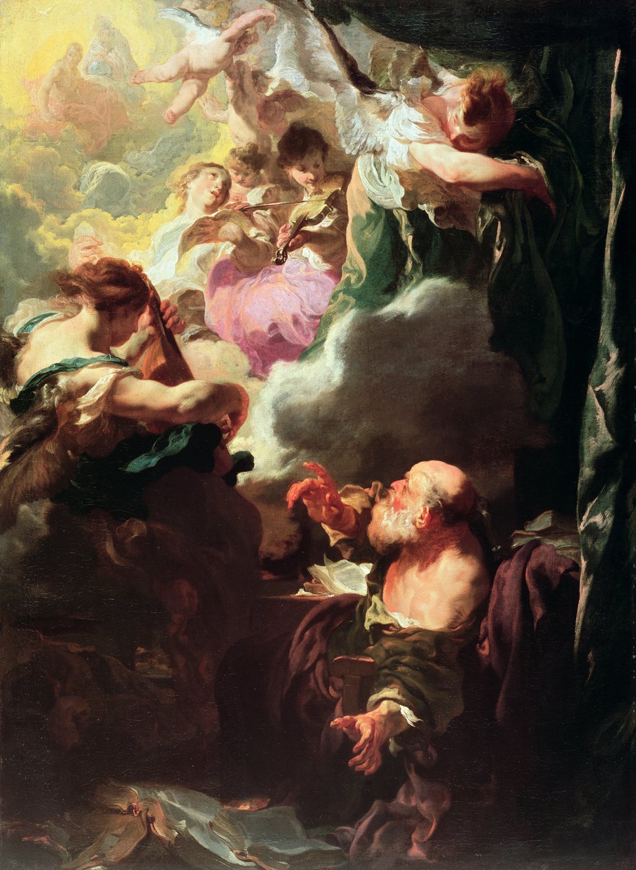 Ekstaza św. Pawła, ok. 1628-29 autorstwa Johann Liss or Lis or von Lys