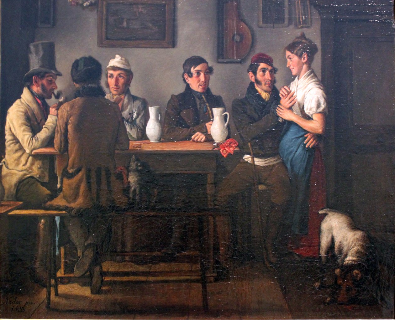 W karczmie autorstwa Johann Michael Neder