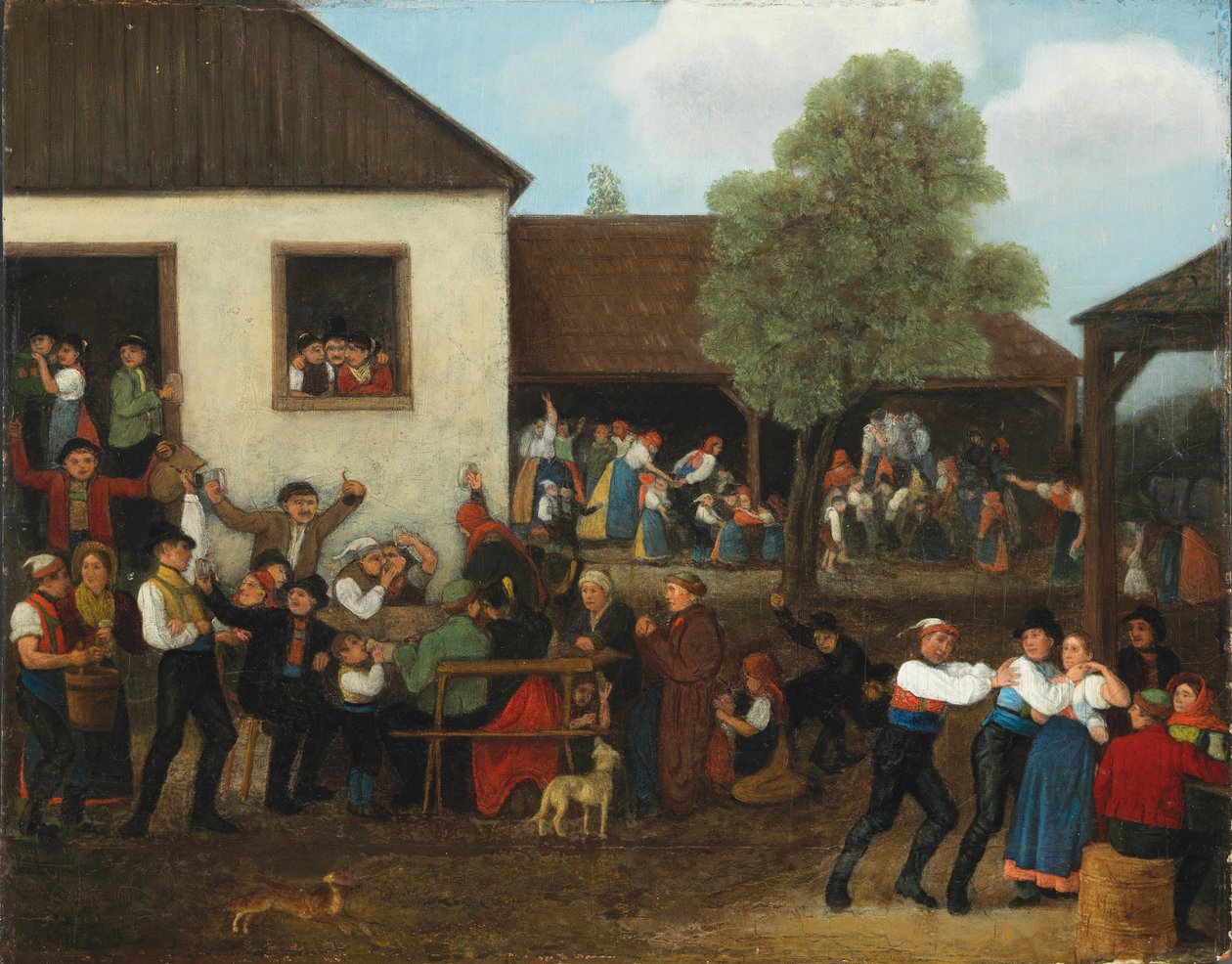 Targi Patronackie w Kraju autorstwa Johann Michael Neder
