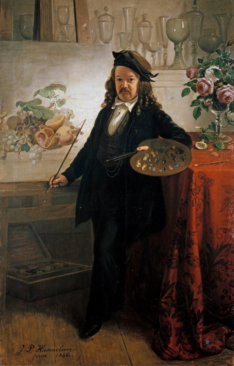 Portret Johanna Wilhelma Preyera autorstwa Johann Peter Hasenclever