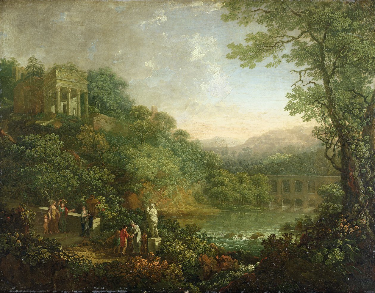 Idealny krajobraz, 1776 autorstwa Johann Sebastian Bach