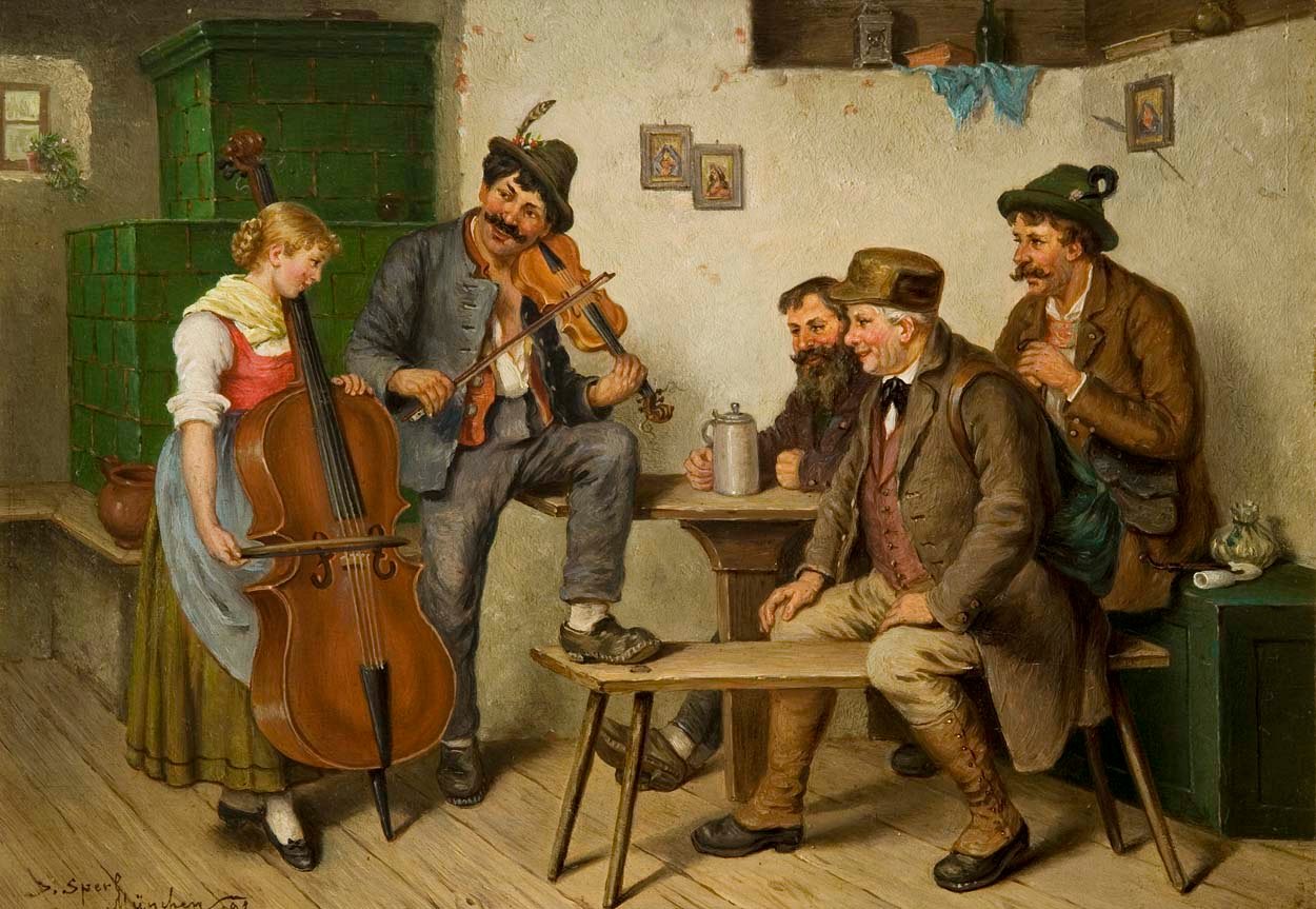 Hausmusikn autorstwa Johann Sperl