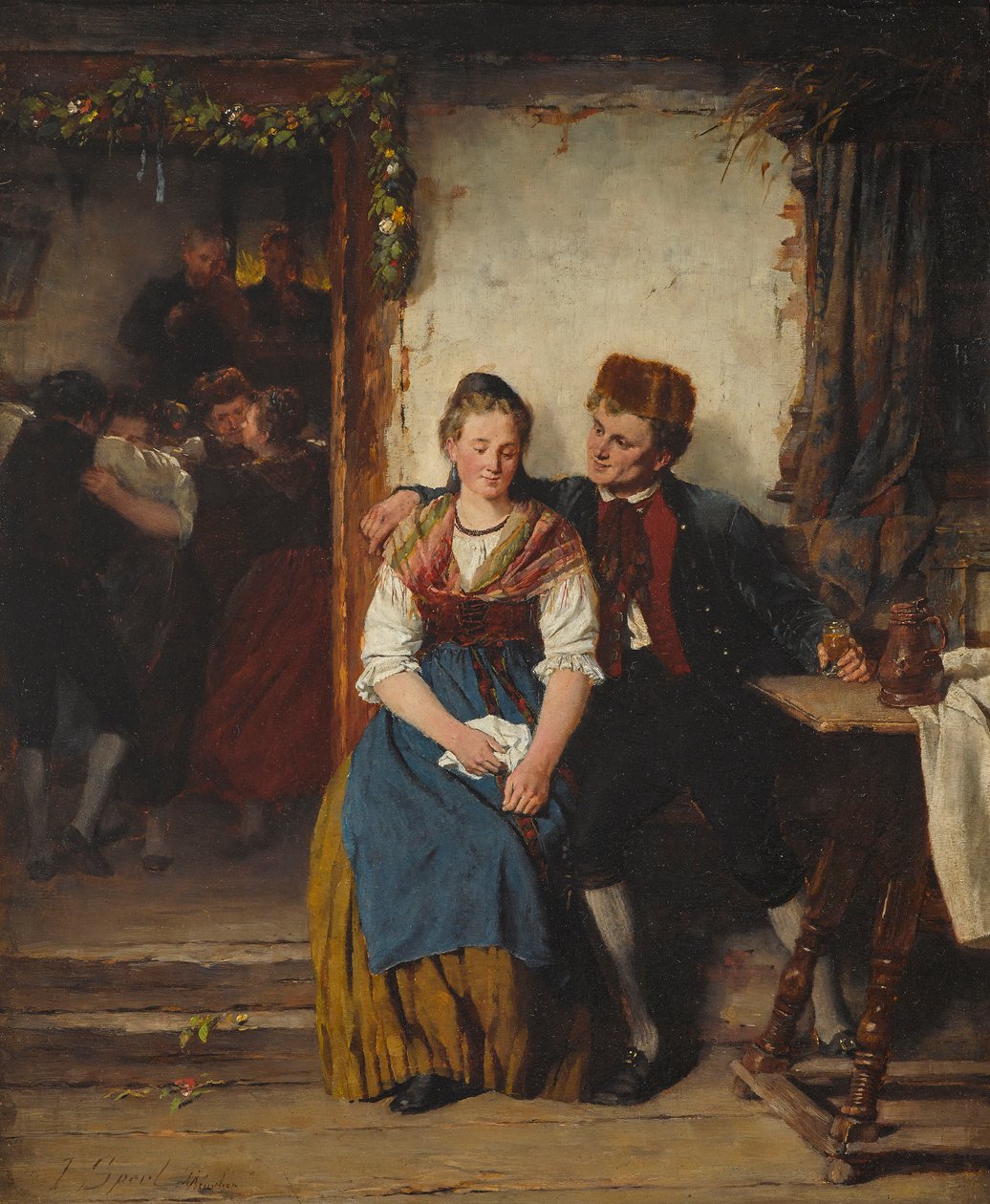 Przerwa taneczna autorstwa Johann Sperl
