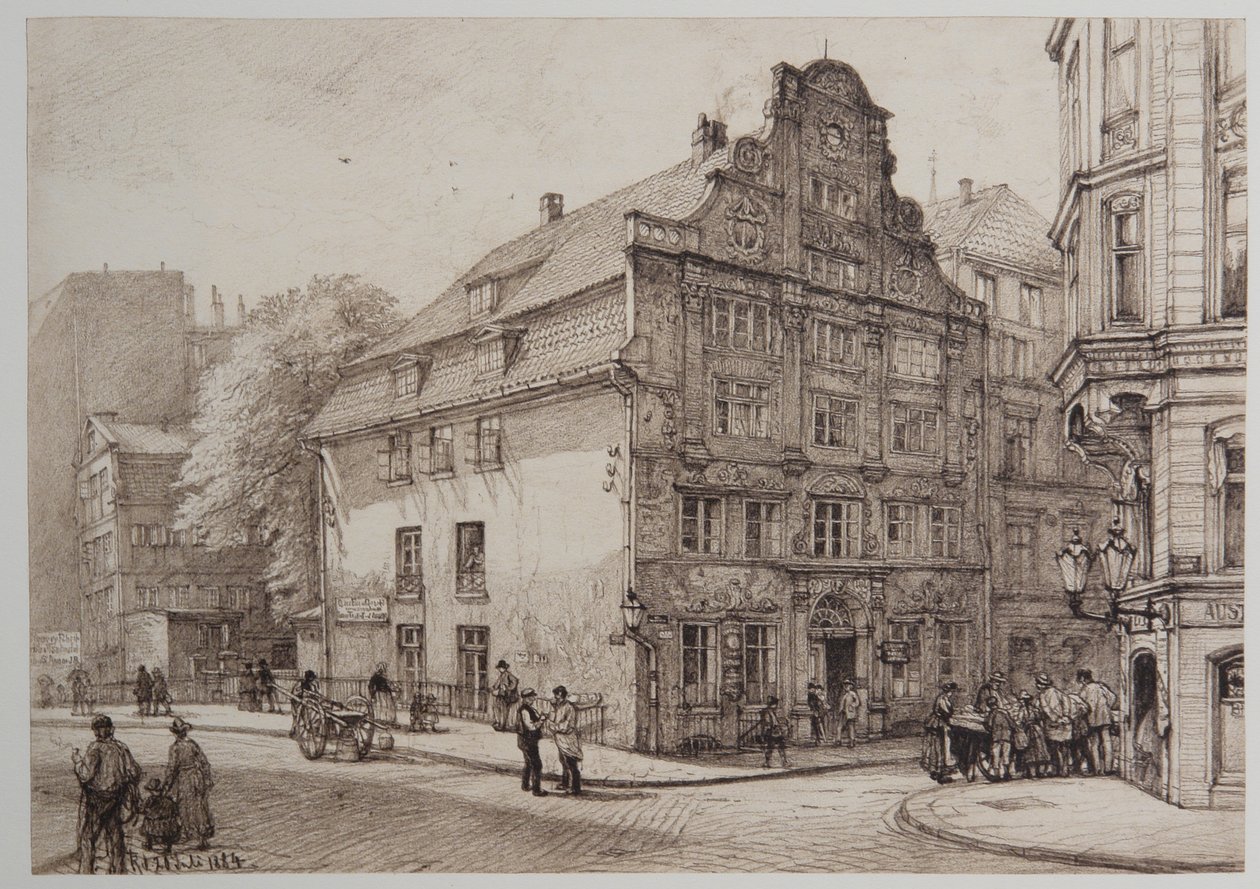 Alte-Gröningerstraße 20 autorstwa Johann Theobald Riefesell