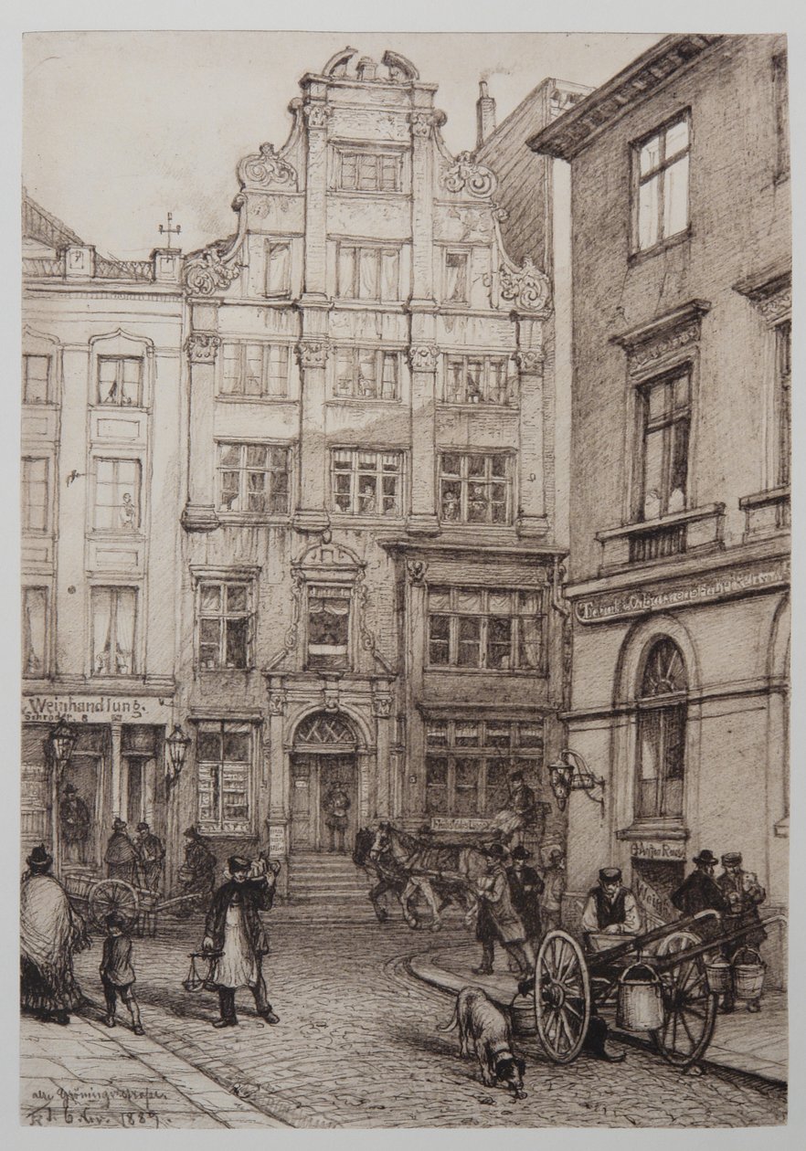 Alte-Gröningerstraße-9 autorstwa Johann Theobald Riefesell