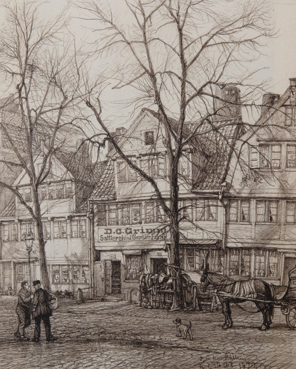 Chwile miasta autorstwa Johann Theobald Riefesell
