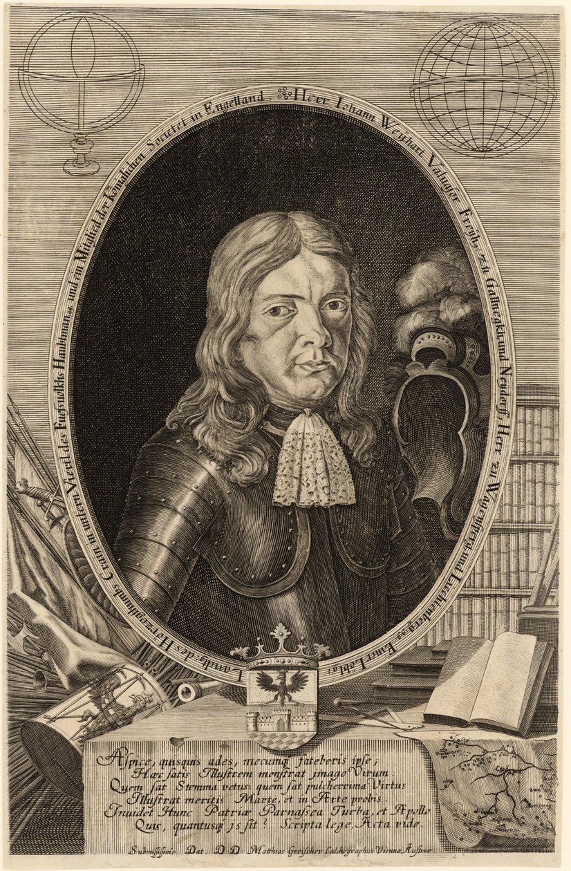 Autoportret autorstwa Johann Weikhard von Valvasor