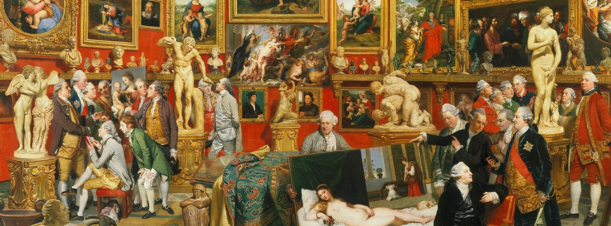 Trybuna Uffizi - poziom 3 autorstwa Johan Joseph Zoffany
