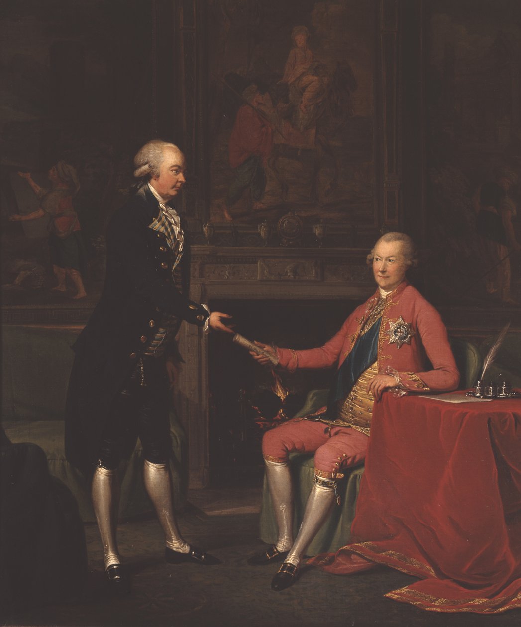 Portret Hugo autorstwa Johann (circle of) Zoffany
