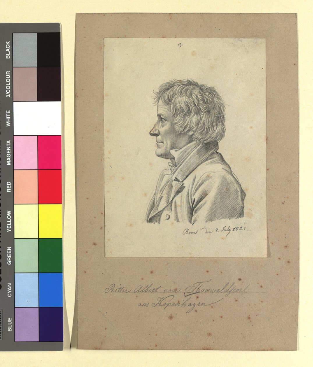 Albert (Bertel) Thorwaldsen (1770–1884), rzeźbiarz autorstwa Johann Adam Klein