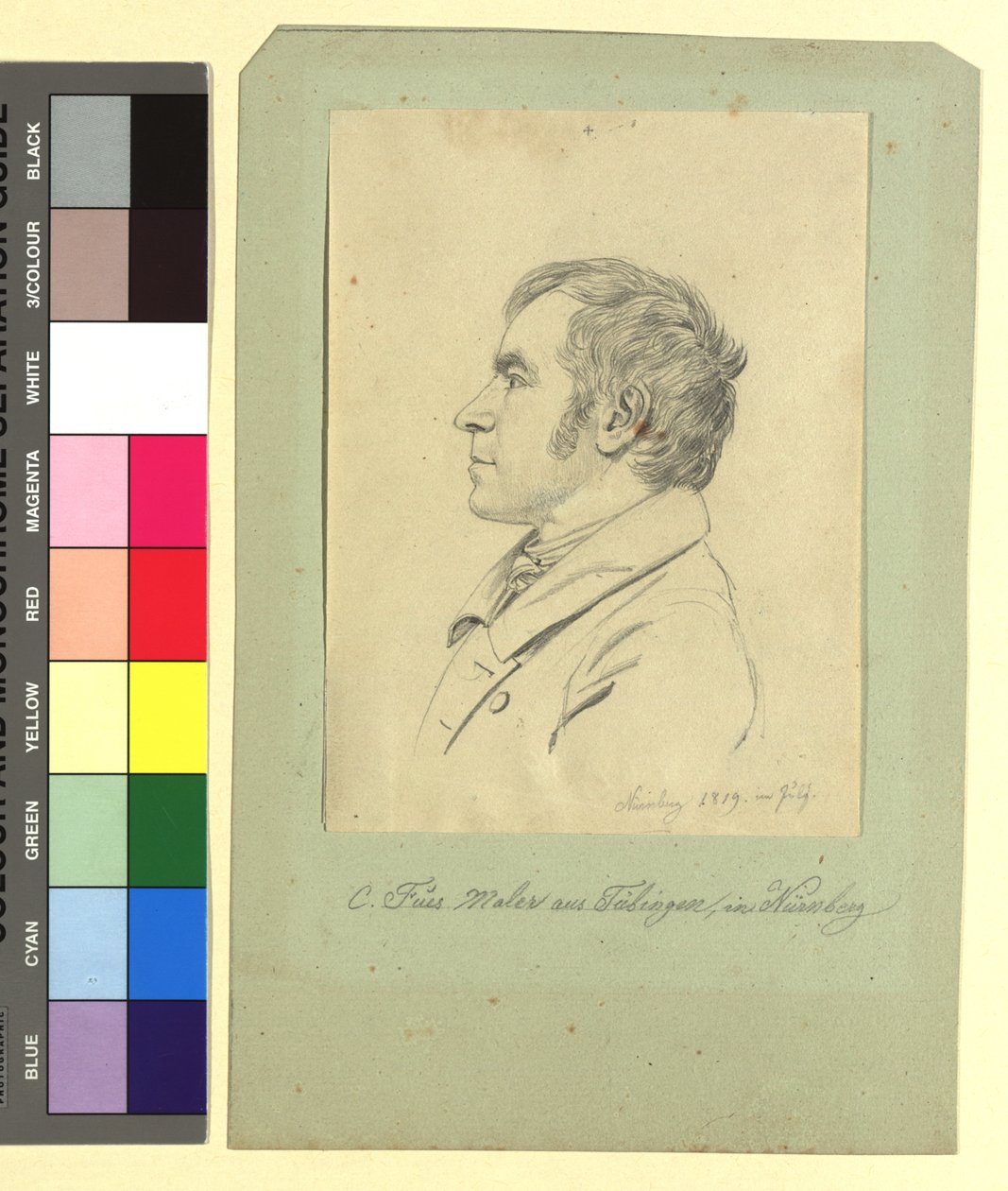 Christian Friedrich Fues (1772-1836), malarz autorstwa Johann Adam Klein