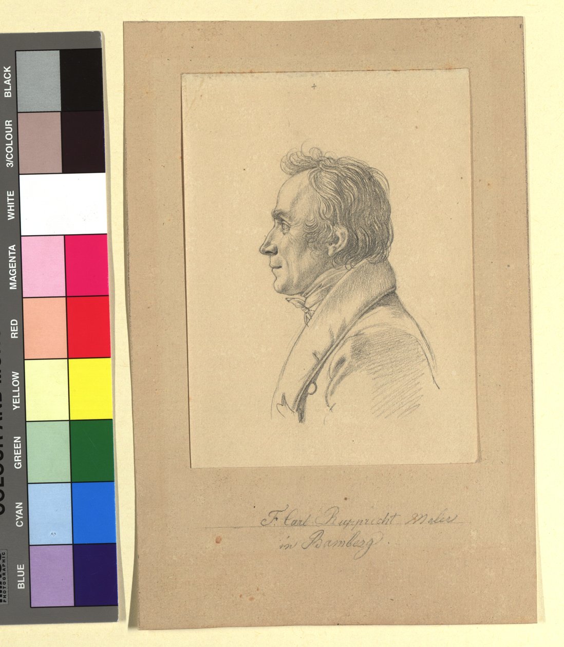 Friedrich Karl Rupprecht (1779-1831), malarz autorstwa Johann Adam Klein