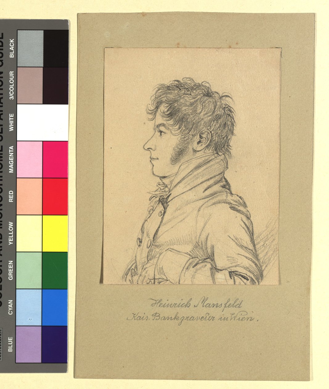 Heinrich Josef Mansfeld (1785–1866), miedziorytnik i grawer autorstwa Johann Adam Klein
