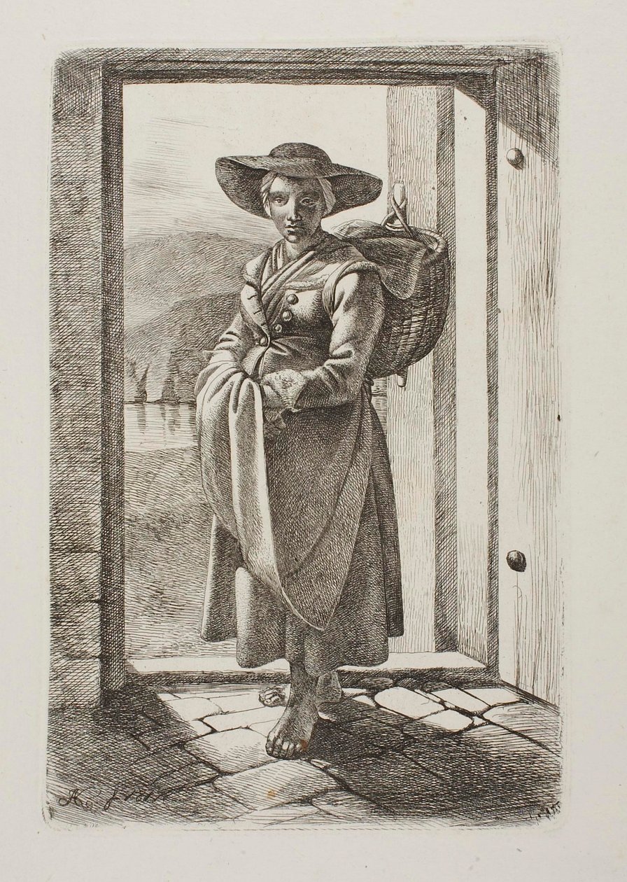 Węgierski żebrak autorstwa Johann Adam Klein