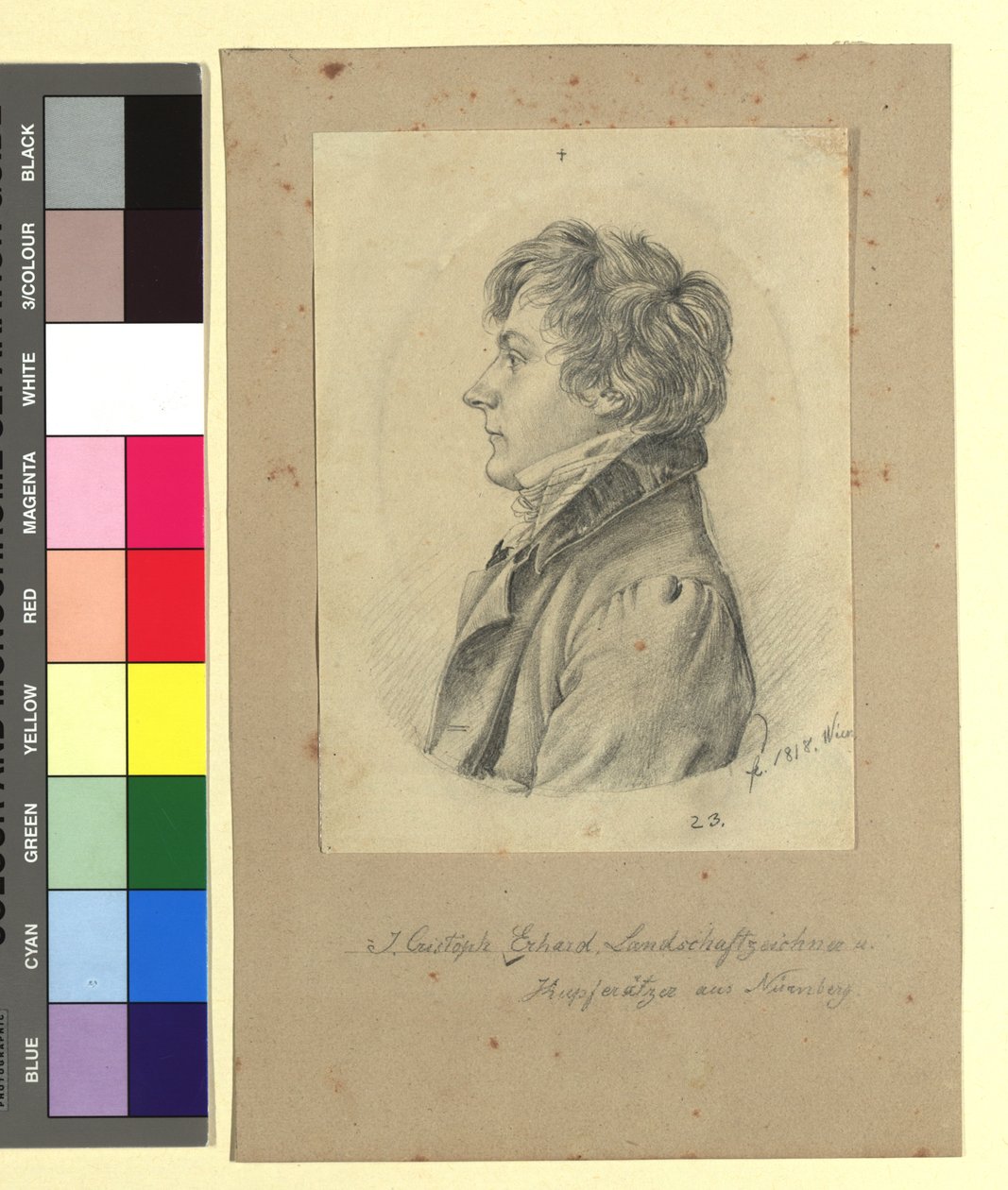 Johann Christoph Erhard (1795-1822), malarz autorstwa Johann Adam Klein