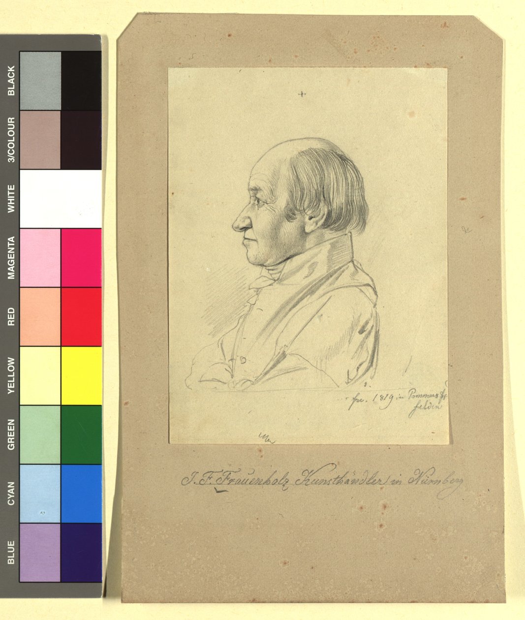 Johann Friedrich Frauenholz (1758–1822), marszand w Norymberdze autorstwa Johann Adam Klein