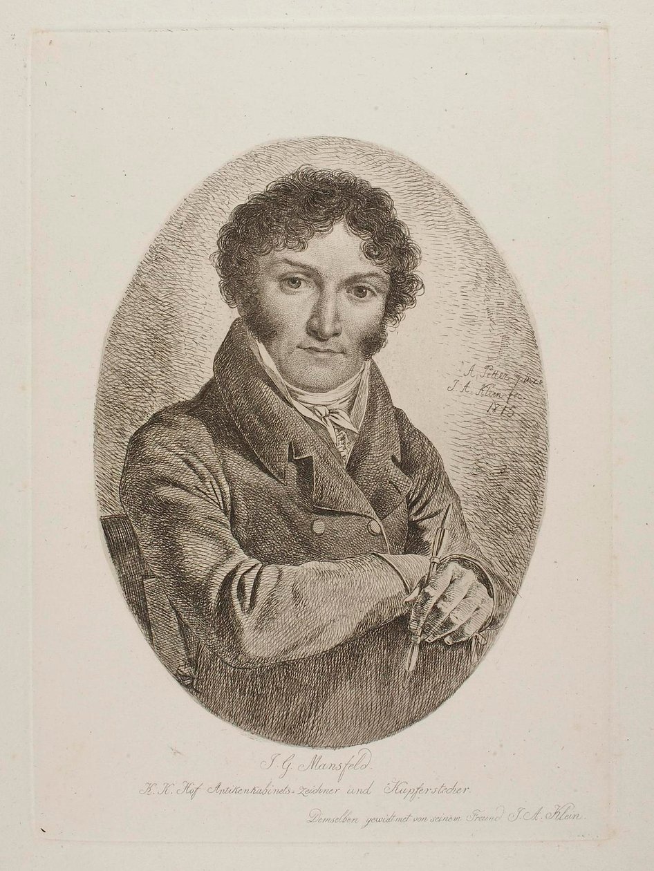 Johann Georg Mansfeld autorstwa Johann Adam Klein