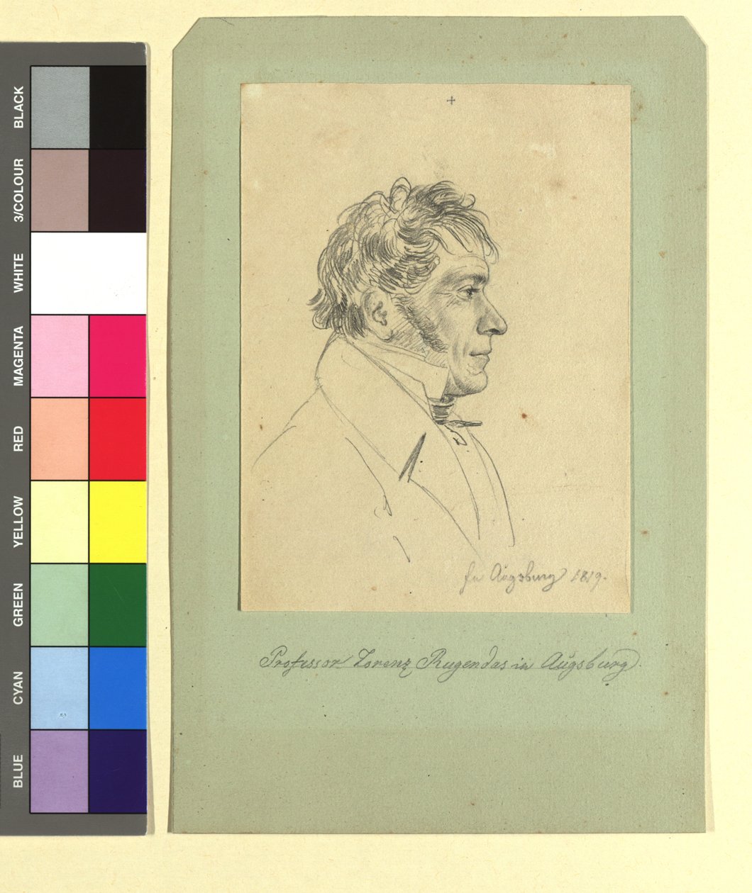Johann Lorenz Rugendas Młodszy (1775-1826), malarz, wydawca dzieł sztuki autorstwa Johann Adam Klein