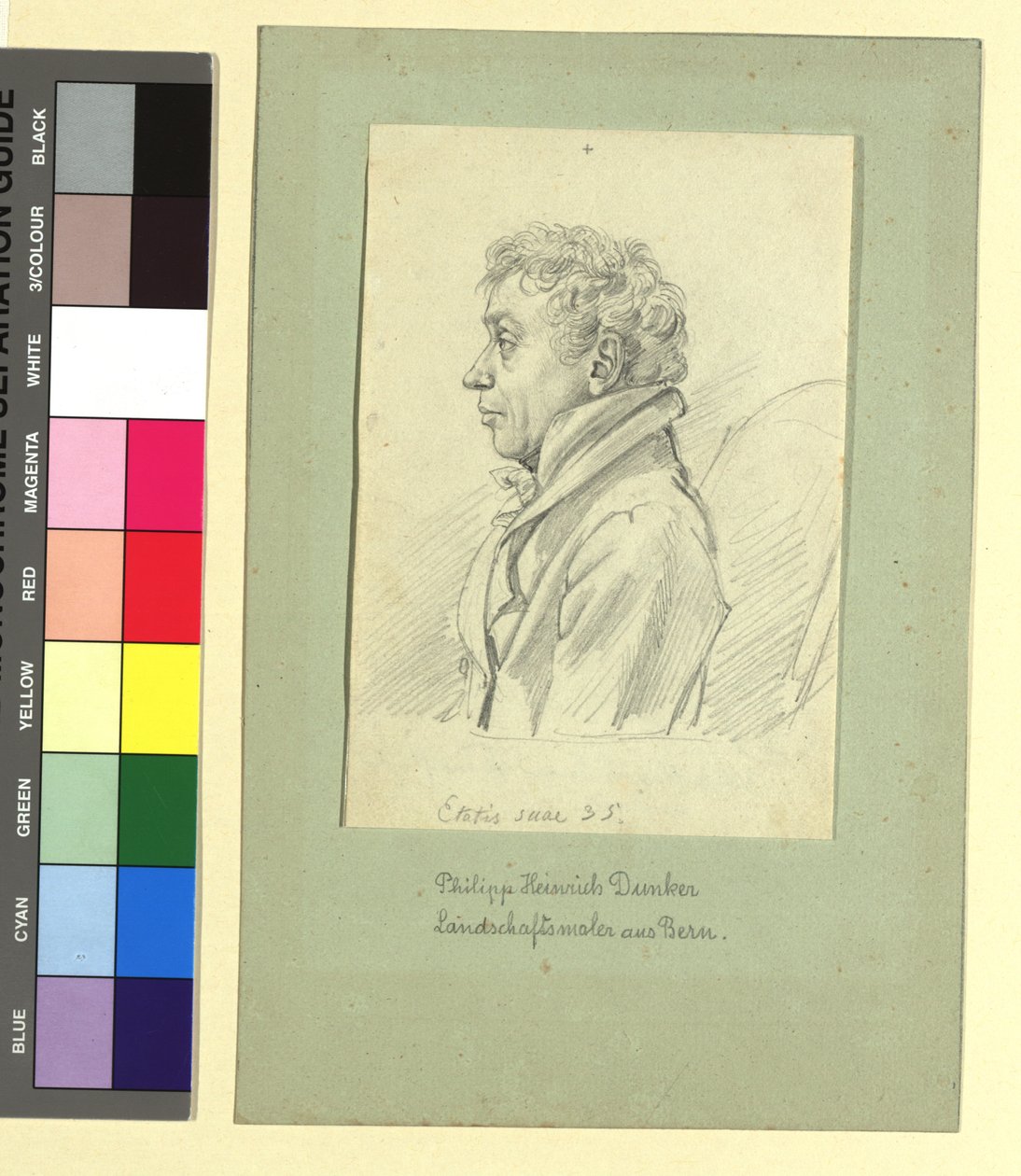 Philipp Heinrich Dunker (1779-1836), malarz autorstwa Johann Adam Klein