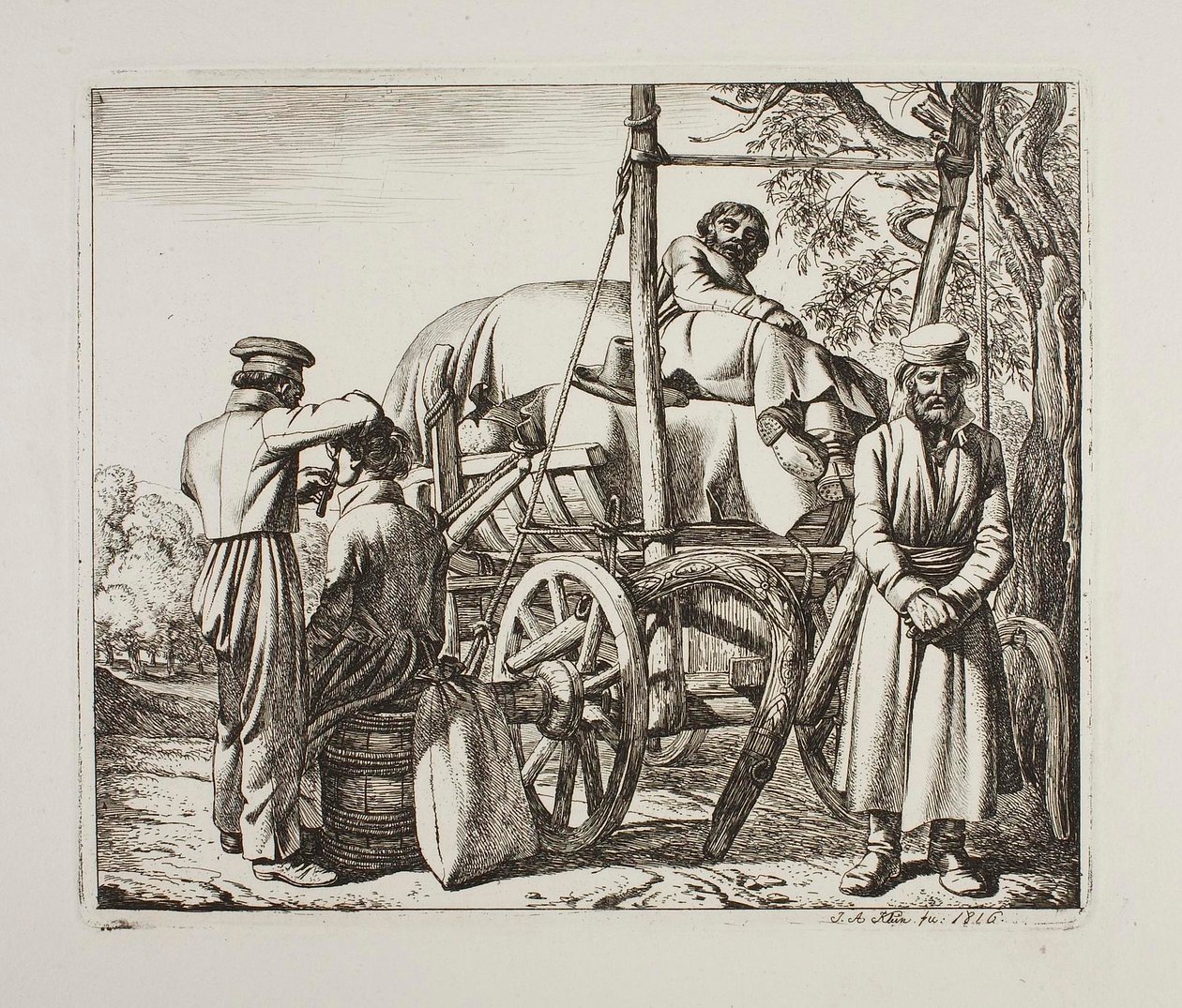 Rosyjskie siły zbrojne autorstwa Johann Adam Klein