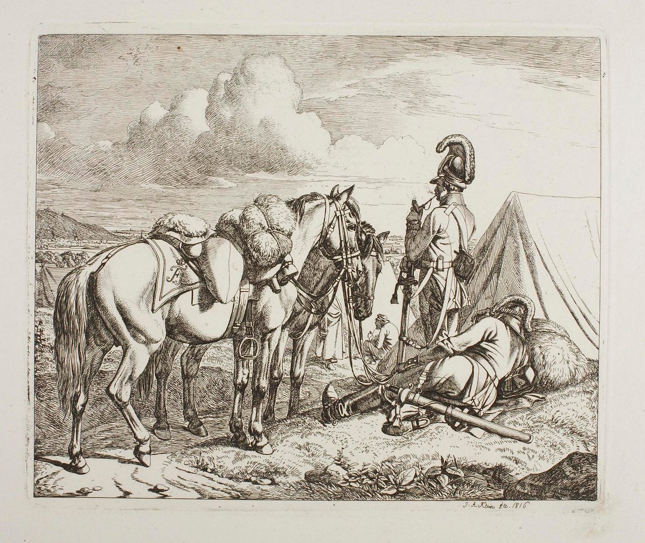 Rosyjskie siły zbrojne autorstwa Johann Adam Klein